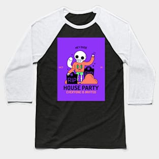 RIP House Party Baseball T-Shirt